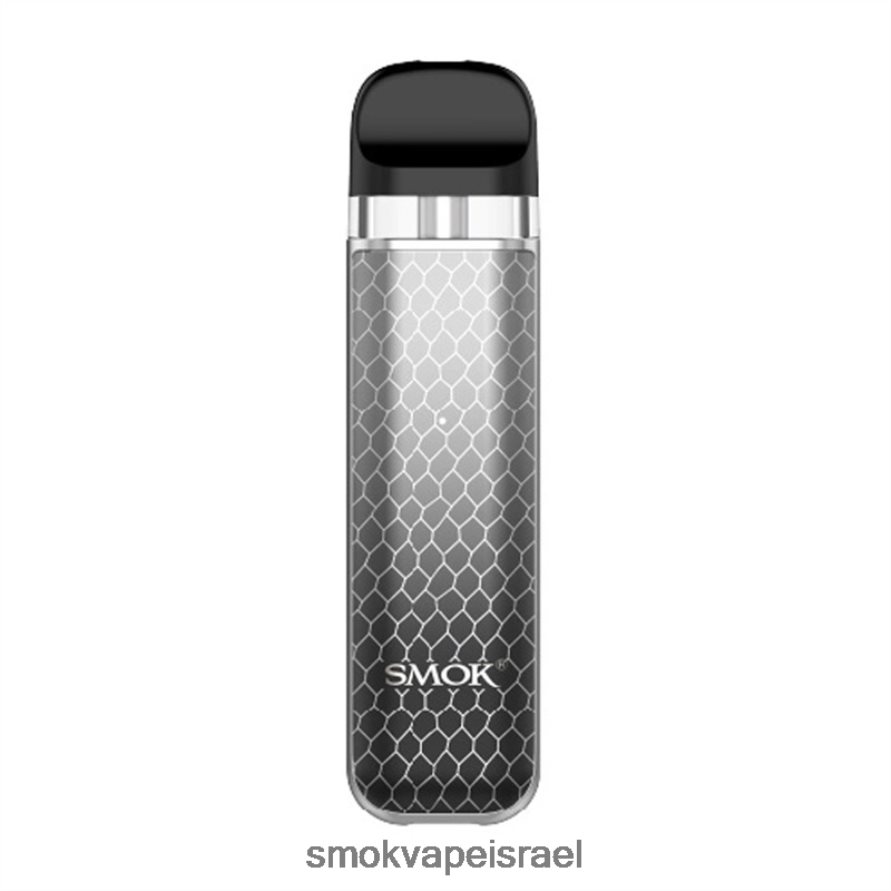 SMOK NOVO קוברה שחורה כסופה ערכה 2x 6BZ4P855 | SMOK ×¡×™×’×¨×™×” ××œ×§×˜×¨×•× ×™×ª