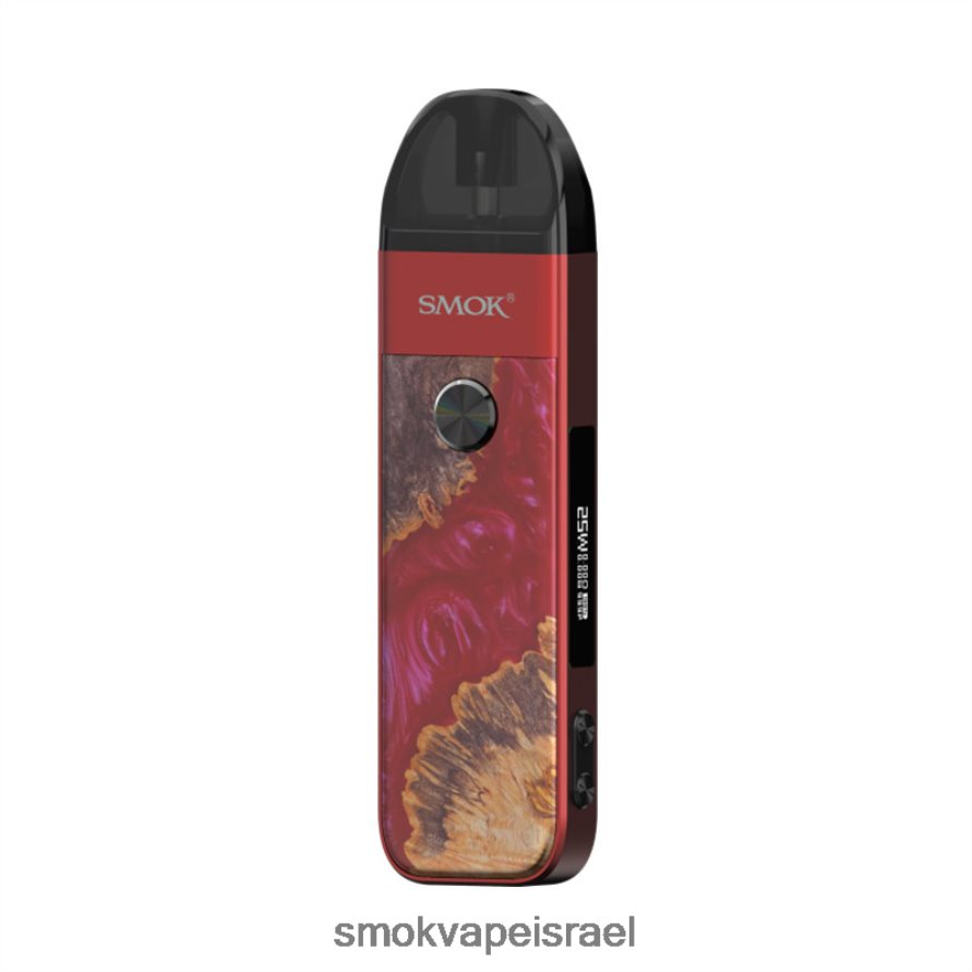 SMOK Pozz עץ מייצב אדום ערכת מקצוענים 6BZ4P8124 | SMOK Shop Israel